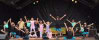 Die Budo Dancer Lauchhammer beim Stadtfest in Lauchhammer